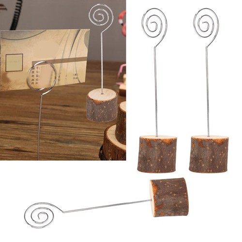 10Pcs Schreibtisch Bild Halter Ort Karte Halter Memo Clip Halter Karte Halter - Bild 4 von 24