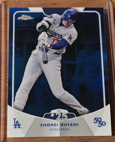 2024 Topps SHOHEI OHTANI 50/50  HR#25 Refractor   134/150  