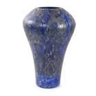 Howard Elliott Zynsky Art Glass, Deep Azure Blue/Tall, Azure Blue - 44095