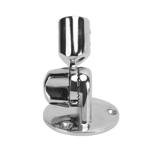 -Marine Antenna Mount 22mm/0.9in Stainless Steel Polishing Processing 180° - Afbeelding 5 van 12