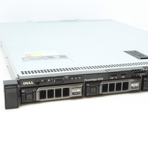 Dell PowerEdge R330 Intel Xeon E3 1220 V5 3GHz 16GB RAM 1.5TB HDD Rack Server - Picture 3 of 17