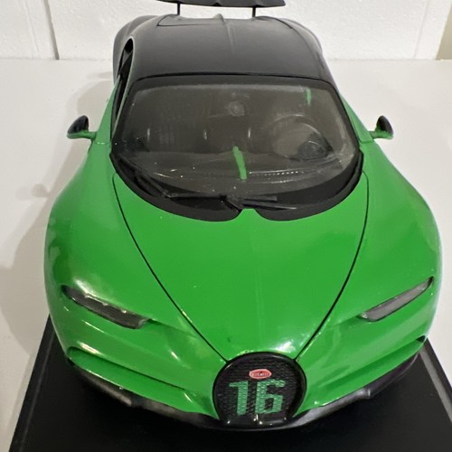 Maisto Bugatti Chiron Sport (Green) 1:18 Special Edition Sports Car 1998. EC - Picture 15 of 16