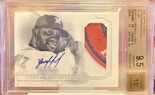 2020 Topps Dynasty Autograph Patches Yordan Alvarez Silver /5
