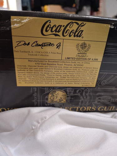 Brookfield 1998 Dale Earnhardt Sr./Jr. Coca-Cola 1:24 Diecast Cars & Trailer New - Picture 9 of 12