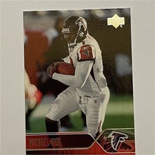 Upper Deck Michael Vick Atlanta Falcons NFL Football Card 2004 #101