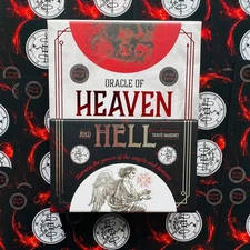 Oracle of Heaven and Hell Card Deck Rockpool Publishing By Travis McHenry RP176