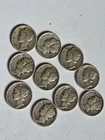 Mercury Dimes 90% Silver Lot Of 10 San Francisco Denver Philadelphia