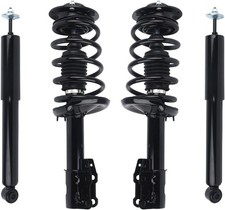 Front Rear Complete Struts w/Coil Spring Assembly Compatible with Chevy