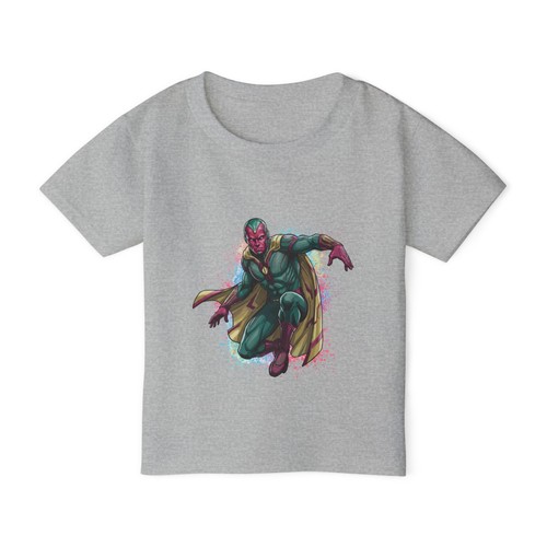 Vision Superhero Toddler T-Shirt, Kids Gift, Birthday Outfit, Marvel - Picture 6 of 29