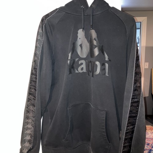 Kappa Hoodie Black XL Pullover