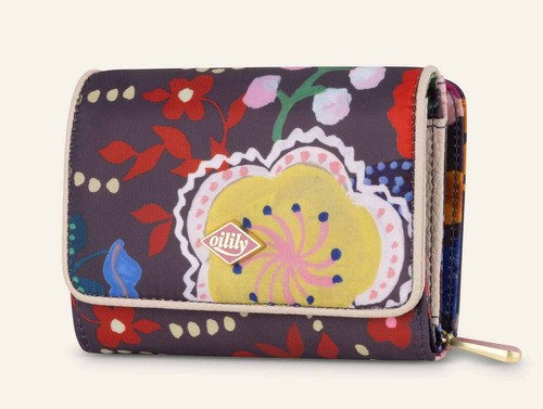 Oilily Zina Wallet Tide Spirits Geldbörse Portemonnaie Brieftasche NEU - Picture 5 of 12