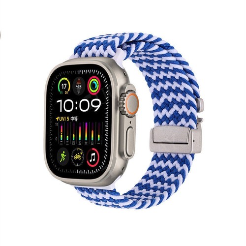 Wrist Band For Apple Watch Ultra Series 10 9 8 7 6 5 SE Braided Nylon Loop Strap - Picture 75 of 99