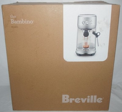 NEW Breville The Bambino Espresso Coffee Machine/Maker BES450BSS1BUS1 Stainless