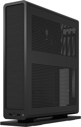Fractal Design Ridge Mini-ITX PC Case - Black (FD-C-RID1N-11) PCIE 4.0 Riser - Photo 6/7