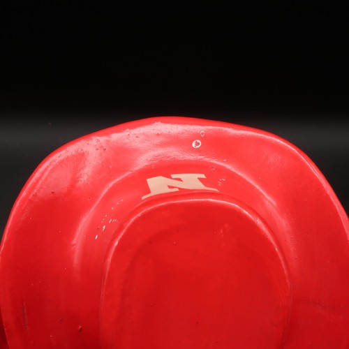 Vintage 1971 Harry Husker rote Keramik Nebraska Cornhuskers UNL Coin Bank - Japan - Bild 6 von 10