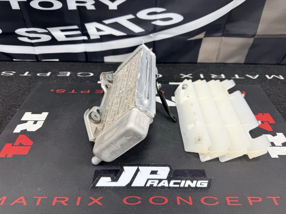 2003 Kawasaki KX250 2-тактный OEM левый радиатор, 39061-0012, хорошо! KX125-KX250 - Изображение 4 из 4