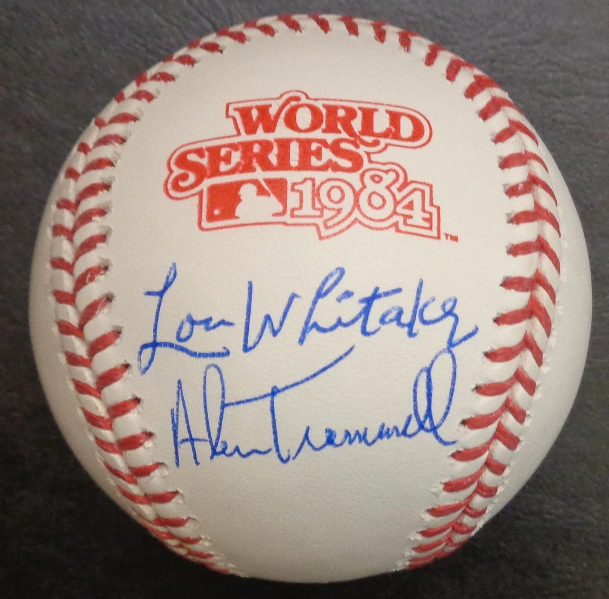 1984 World Series In Mlb Autographed Baseballs for sale | eBay