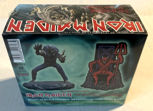 *SEALED*IRON MAIDEN-NUMBER OF THE BEAST-2015 CD BOX SET W/EDDIE FIGURINE & PATCH - Picture 5 of 24