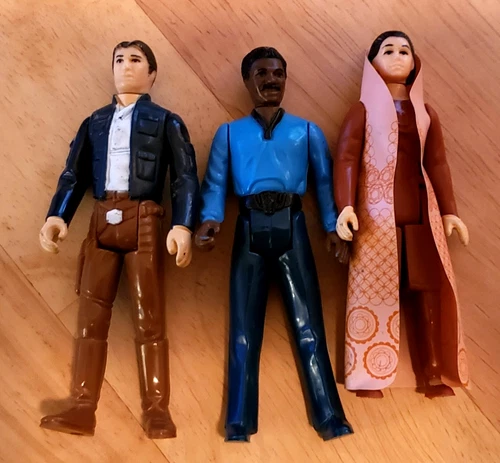 Bespin Lando Han Solo Princess Leia  Vintage Kenner 1980 Empire Strikes Back