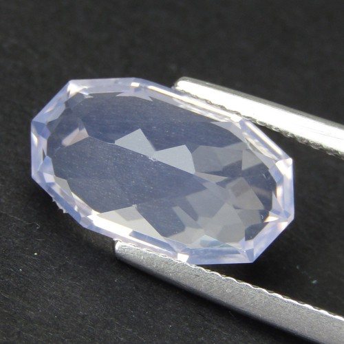 4.95Cts Sparkling Natural Lavender Quartz Cushion Custom Cut Brazil Gemstone-VDO - Picture 3 of 3