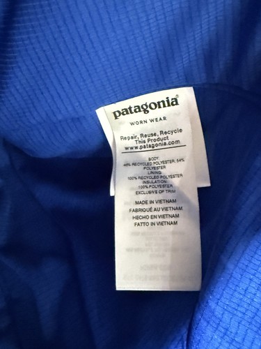 Patagonia Herren Tough Puff Hoody - Schwarz - Größe L (43-45” Brustumfang) - Neu Mit Etikett - Bild 8 von 12