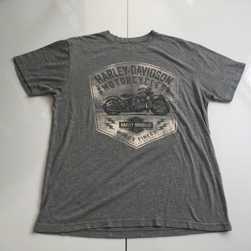 Genuine U.S.A. Harley Davidson Durango, Colorado T-Shirt, L-42” Chest, Grey,
