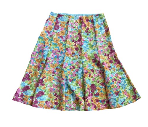 Emma James Gr. 10 Rock Pastell Blumen Trompete Midi Wende 90’s
