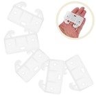  16 Pcs Schubladenschienen Kunststoff Schubladenführungshalterungen