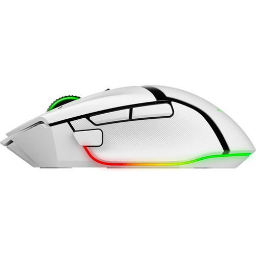 Ratón para juegos Razer Basilisk V3 Pro 35K inalámbrico ergonómico RGB blanco - Imagen 8 de 8