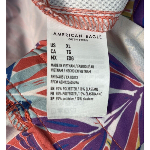 American Eagle Mens Swim Trunks Board Shorts Drawstring Pockets Size XL Lot of 2 - Picture 10 of 22