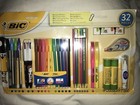 Bic 32 Piece Stationary New Still Sealed Photos For Contents GREAT PENS GRAPHICS