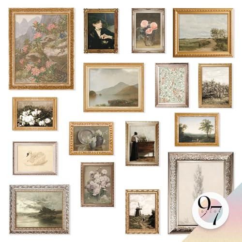 Large 11x14 Vintage Wall Art Prints - Rustic Cottage Core Wall Decor, Vintage - Picture 2 of 7