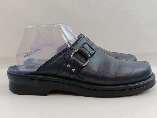 Collection by Clarks Shoes Mules Women's Size 8 Black Comfort Soft Cushion # - Picture 8 of 24