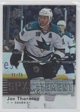 2009-10 SPx SPXcitement Spectrum 21/25 Joe Thornton #X29 HOF i9i