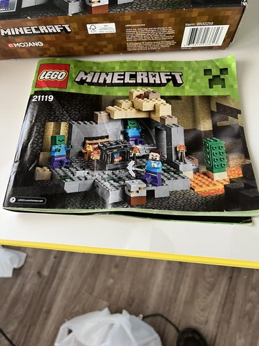 Lego Minecraft 21119 incompleto con libro ver fotos/detalles - Imagen 4 de 9