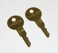2 - KHC102 Replacement Keys fit Kason, Kolpak, Norlake Refrigeration Equipment