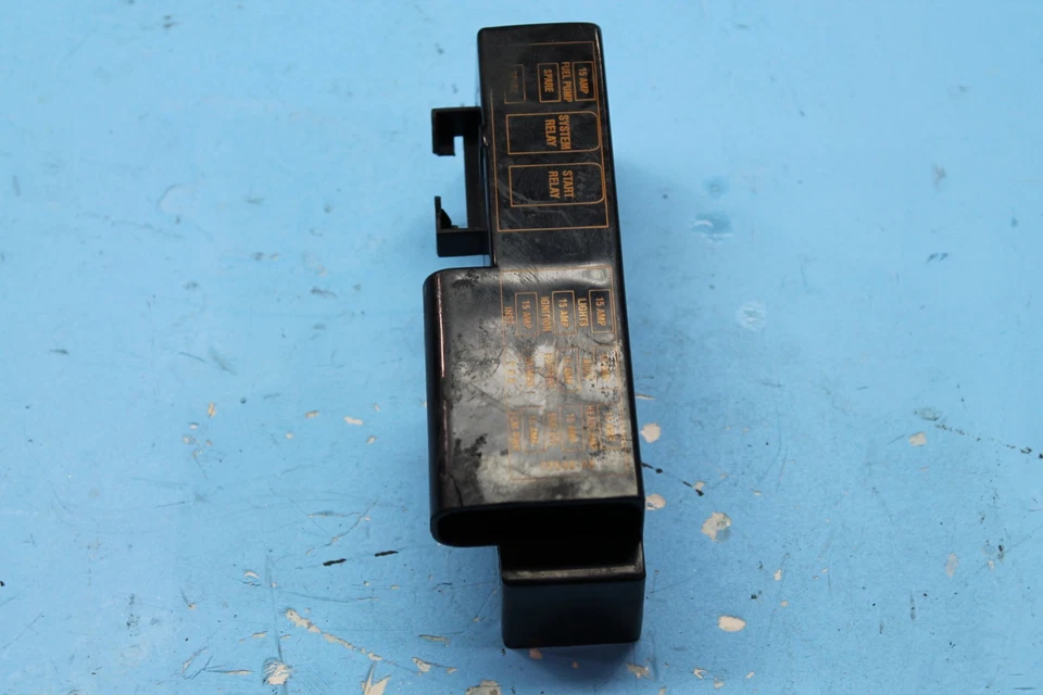 1465 95 HARLEY-DAVIDSON SOFTAIL FLST BLOQUE DE FUSIBLES RELÉ ARNÉS CUBIERTA Foto 4 de 4