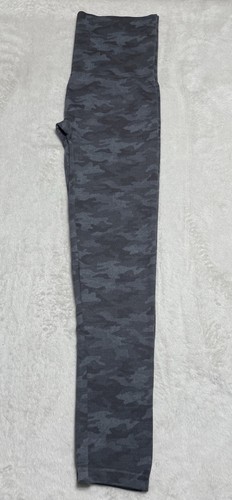 Spanx Leggings Womens 2XL Gray Camo Wide High Waist Compression - Bild 2 von 10