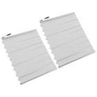 2pcs Metal Mesh Screen Curtains for Fireplace Mesh Fireplace Screens Fireplace P