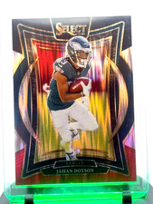 2024 Panini Select - Concourse Jahan Dotson #63 Black & Red Shock Prizm