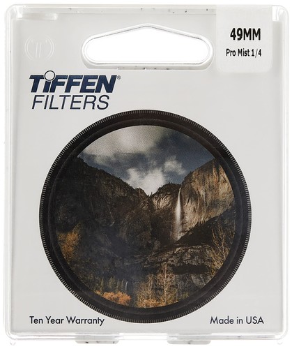 49Mm Black Camera Lens Filter Pro Mist Reduces Highlights Softens Blemishes - Picture 2 of 6