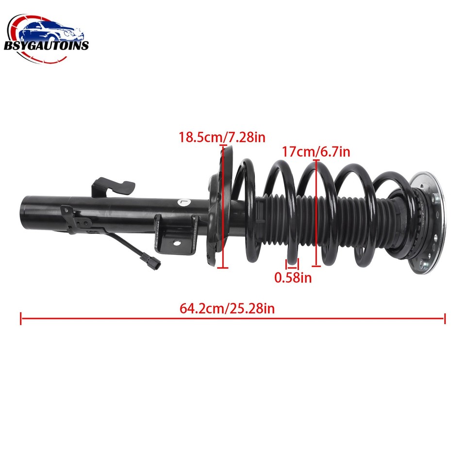 Rear Right Shock Spring Strut Assy Magnetic Fit Range Rover Evoque L538 Rear Right Shock Spring Strut Assy Magnetic Fit Range Rover Evoque L538