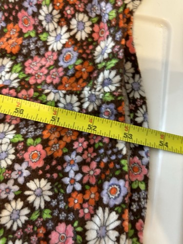 Vestido Maxi Floral Pradera CottageCore Flower Power Camisón Vintage Años 60 70 M - Imagen 5 de 24