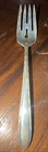 Sterling Towle  SILVER FLUTES SALAD FORK  6 1/2"  39.2 Gr. No Mono