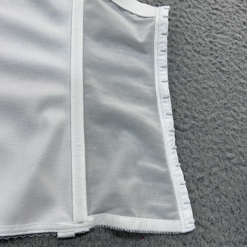 Dominique Corset Top Satin Size 44DD Bridal Wedding Cincher Girdle - Picture 9 of 14
