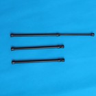 3PCS Telescopic Pole Tension Curtain Rod Shower Curtain Rod