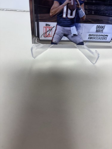 2024 Topps Signature Class Drake Maye Gridiron Ambassadors Rookie RC #GA-3 - 第 2/6 張圖片