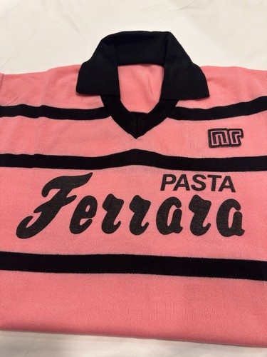 Maglia Palermo N°9 Massimo De Stefanis Calcio Vintage Acrilico Lanetta 1983/84 - Imagen 5 de 5