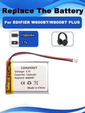 1500mAh Battery Compatible with Edifier W800BT/W800BT PLUS Headphone