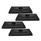 4pcs Ice Cream Maker Plastic Replacement Lids Covers for Yogurt And Dessert